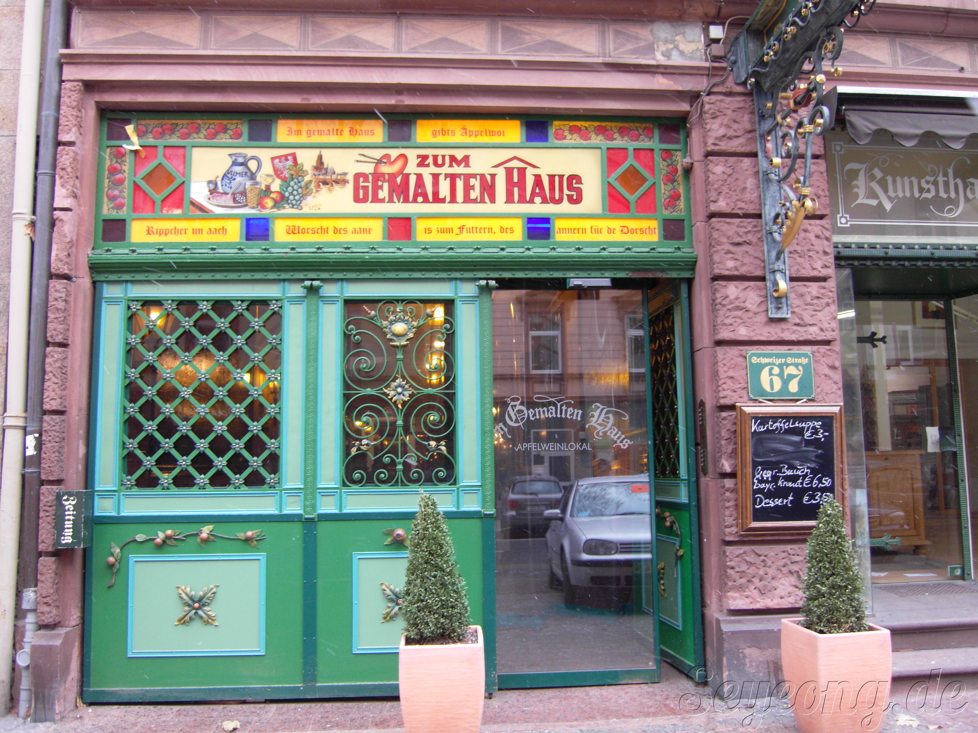 Das Gemalte Haus In Frankfurt