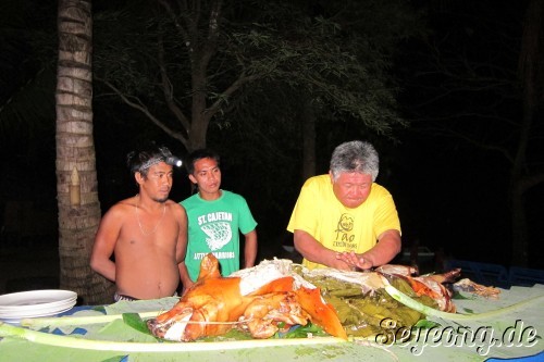 Day 2 Dinner, A whole roasted Pig 5
