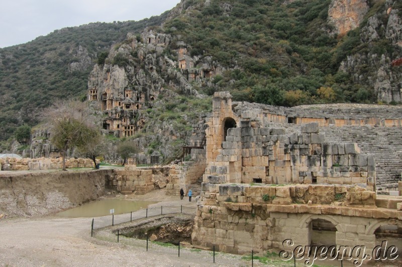 Myra Lycian Rock Tombs and Antique Theater 7