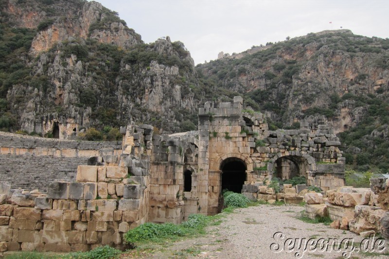Myra Lycian Rock Tombs and Antique Theater 8