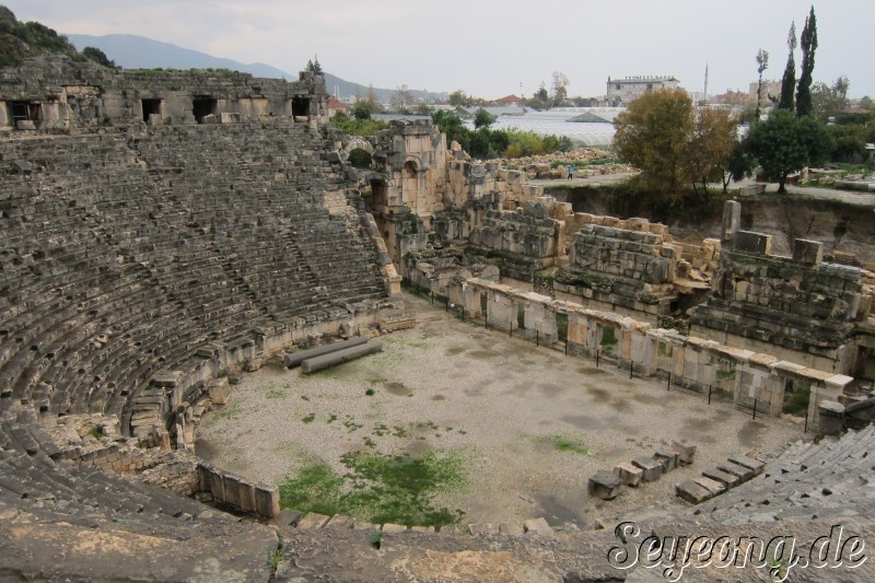 Myra Lycian Rock Tombs and Antique Theater 11