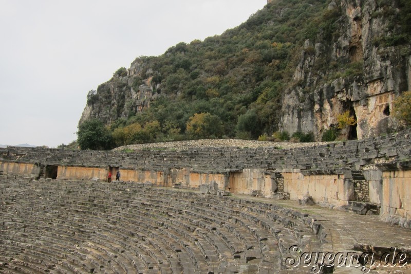 Myra Lycian Rock Tombs and Antique Theater 12