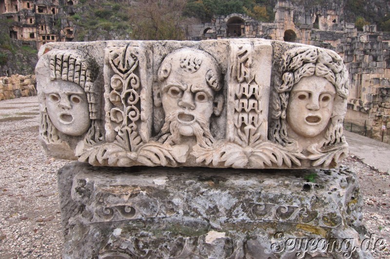 Myra Lycian Rock Tombs and Antique Theater 3