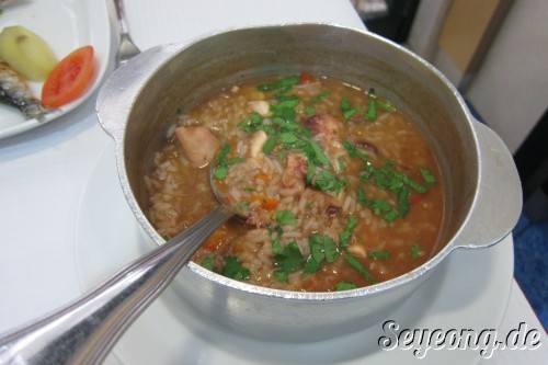 Octopus Risotto