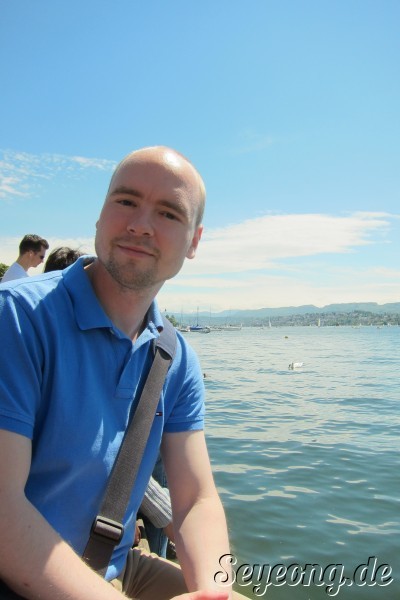Florian at Zürich Lake