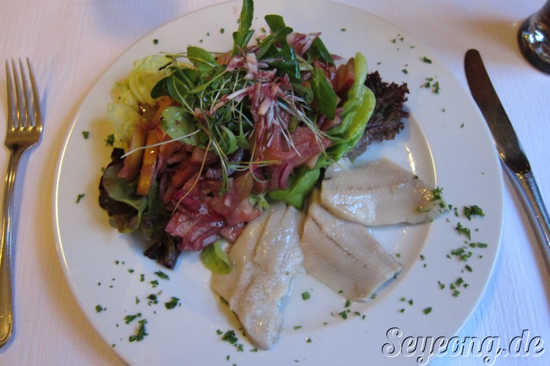 Herring with an Apple Sauce