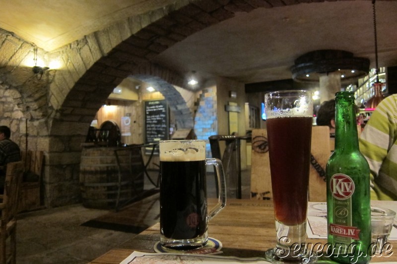 Beer in Karlov Vary