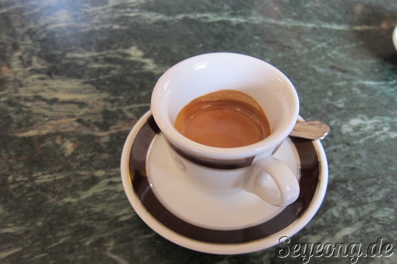 Espresso at Firenze