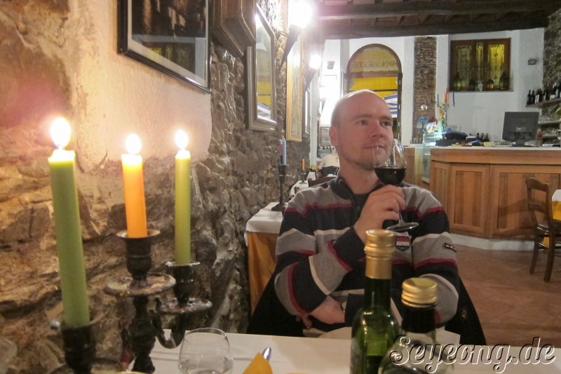 Dinner at Cinque Terre 2