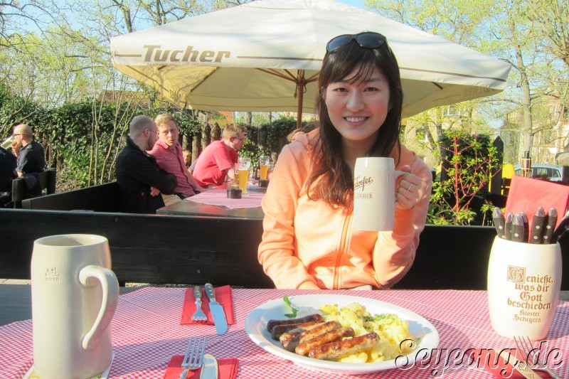 Nuernberg Sausages with Potato Salads 2