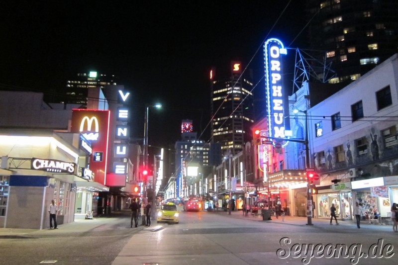 Night Life in Vancouver