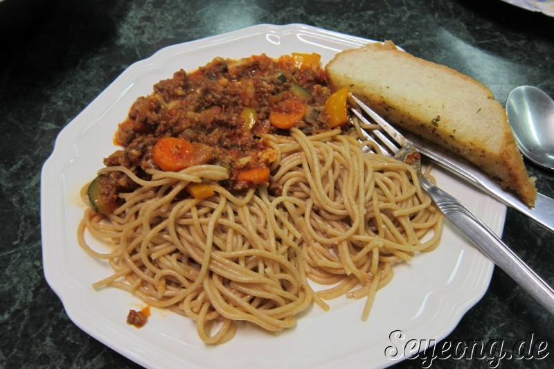 Dinner Spaghetti