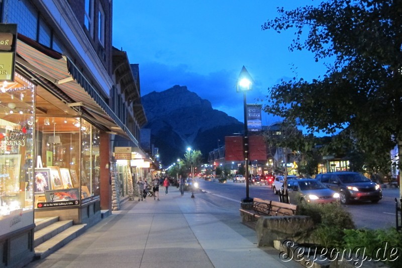 Streets in Banff 2