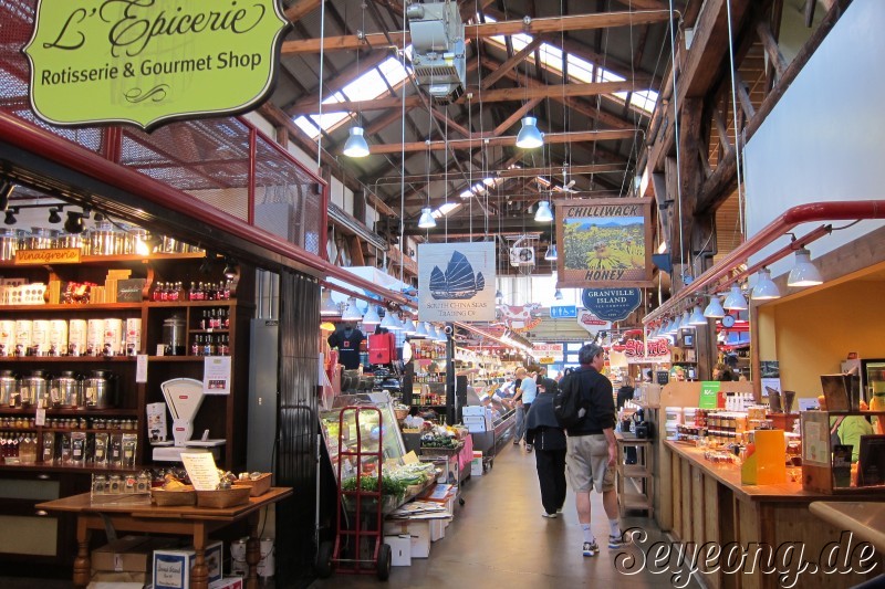 Market in Granville Island