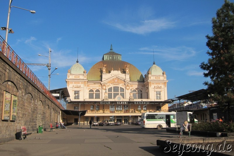 Pilsen Central Railway Station