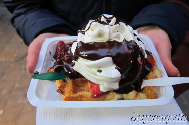 Waffle in Brussels